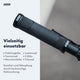 AARON MTB Fahrradgriffe - Schwarz mit rutschfester Oberfläche und ergonomischem Komfort für vielseitige Fahrräder
