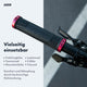 AARON MTB Fahrradgriffe - Rot mit ergonomischem Design und komfortabler Gelmischung für sicheren Halt am Fahrradlenker.