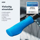 AARON Fit Fahrradgriffe - Ergonomisch - Blau mit Anti-Rutsch-Oberfläche vielseitig für Fahrradtypen geeignet
