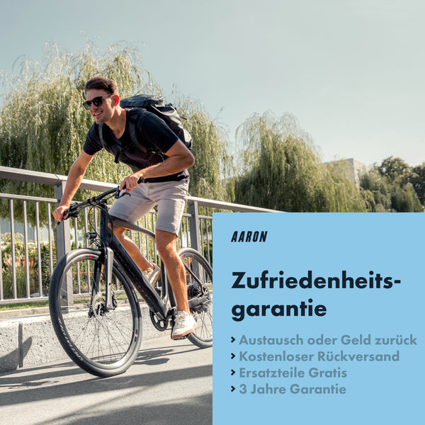 AARON Spin Fahrradschloss - mit Zahlencode - 180 cm schützt das Fahrrad sicher vor Diebstahl mit 5-stelligem Zahlencode.