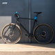 AARON Lock One Fahrradschloss mit Zahlencode - Blau sichert das Fahrrad mit 100 cm Stahlkette und praktischem Zahlenschloss.