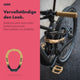 AARON Dirt Pedale - Beige - B-WARE am Mountainbike mit beigefarbenen Details