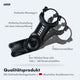 AARON Stem Flex Fahrrad Vorbau verstellbar mit einfacher Montage und Winkelverstellung von +60 bis -60 Grad