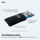 AARON Tool 20 in 1 Multitool Fahrrad Multifunktionswerkzeug Blau mit Neopren Tasche und sandgestrahlter Oberfläche