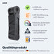 AARON Premium Faltschloss 90cm Fahrradschloss Sicherheitsstufe 18 für E-Bikes mit JobRad-Zulassung und hoher Sicherheit