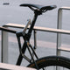 AARON Premium Faltschloss 90cm sichert urbanes Fahrrad mit gehärtetem Stahl und Sicherheitsstufe 18 perfekt für E-Bikes.