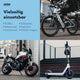 AARON Spin Fahrradschloss mit Schlüssel - vielseitiger Schutz für Fahrrad, E-Scooter und Motorrad, 180 cm lang.