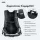 AARON 25L Fahrradrucksack mit ergonomischer Rückenpolsterung, Mesh-Belüftung und Fach für Trinkblase, höhenverstellbarer Brustgurt