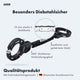 AARON Bolt Handschellenschloss für E-Scooter mit 15 mm Stahlkette, rostfreiem Stahl und 360° drehbarem Verbindungsglied.