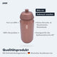 AARON ECO Fahrrad Trinkflasche Bronze, 100% biologisch abbaubar, BPA-frei, spülmaschinengeeignet, auslaufsicher, recycelbar.