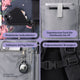 AARON Rolltop 2.0 Rucksack für Damen und Herren mit Blumenmuster, gepolstertem Laptopfach und ergonomischem Brustgurt.