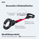 AARON Bolt Handschellenschloss für E-Scooter in Rot mit robustem Stahl und 360° drehbarem Verbindungs-Glied