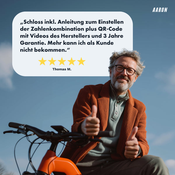 AARON Horn Fahrradgriffe Blau mit Gel-Dämpfung ergonomisch für schmerzfreie, rutschfeste Griffe am Fahrradlenker.