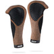 AARON Ergonomic Fahrradgriffe - Kork - B-WARE mit ergonomischer Form und schwarzer Polsterung