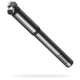 AARON Pocket One - Mini Fahrrad Pumpe Grau, kompakt, leicht, für alle Ventile, bis 7 Bar Hochdruck geeignet, Aluminiumkörper.