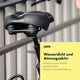 AARON Memory Fahrradsattel - ergonomisch, wasserdicht, atmungsaktiv, passend für Damen & Herren City- und Trekkingräder.