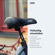 AARON Memory Fahrradsattel - Ergonomisch - Damen & Herren, wasserdichter Cityrad- und Trekkingfahrradsattel mit Memory-Schaum