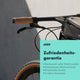 AARON Bio Ergonomische Fahrradgriffe aus Kork - Lock Ring Schwarz ergonomische, schmerzfreie, rutschfeste Lenkergriffe aus nachhaltigem Kork.